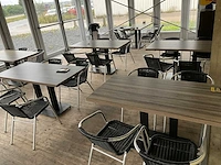 2024 terrastafel restauranttafels + 32 stoelen - afbeelding 2 van  9