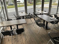2024 terrastafel restauranttafels + 32 stoelen - afbeelding 4 van  9