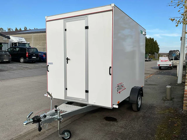 2024 tomplan t1800 gesloten aanhangwagen met zijklep - afbeelding 1 van  16