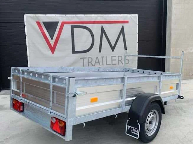2024 vdm aluminium autoaanhanger - afbeelding 7 van  14