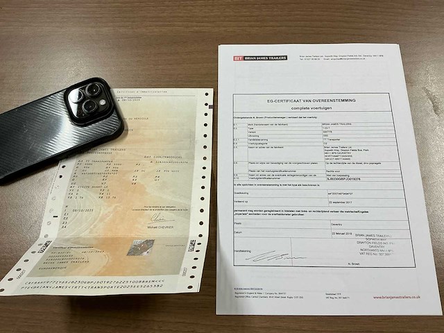 2025 brian james trailers tt transporter t-03-t aanhangwagen - afbeelding 4 van  12