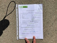 2025 bw trailers o1t aanhangwagen - afbeelding 20 van  28