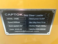 2025 captok ck36c compacte schranklader - afbeelding 4 van  16