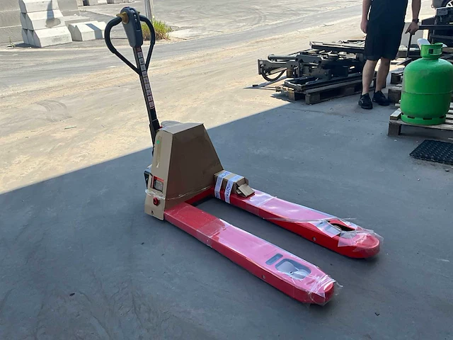 2025 electric pallet truck cbd15 elektrische palletwagen - afbeelding 4 van  10