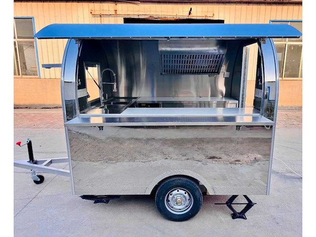 2025 food trailer chroom 220cm - mtm 750kg - afbeelding 20 van  26