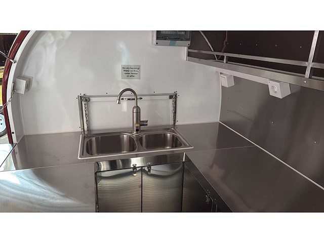 2025 food trailer rood 220cm - mtm 750kg - afbeelding 24 van  30