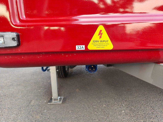 2025 food trailer rood 220cm - mtm 750kg - afbeelding 23 van  30