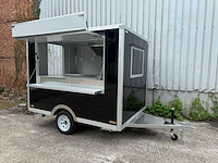 2025 foodtrailer zwart 280cm - mtm 750kg - afbeelding 1 van  11