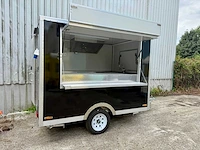 2025 foodtrailer zwart 280cm - mtm 750kg - afbeelding 2 van  11