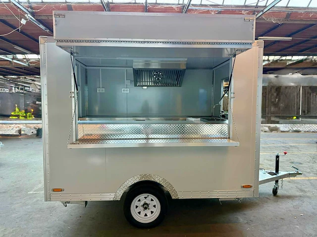 2025 foodtrailer zwart 280cm - mtm 750kg - afbeelding 6 van  13
