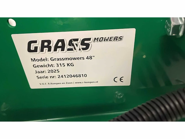 2025 grassmowers jrz1 48 zitmaaier ongebruikt - afbeelding 5 van  13