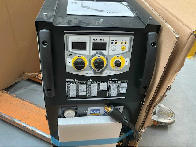 2025 gys multiweld 25t elektrode lasapparaat - afbeelding 2 van  9