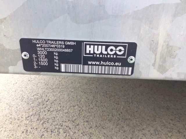 2025 hulco terrax-2 aanhangwagen - afbeelding 8 van  8