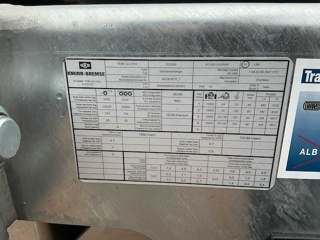 2025 humbaur htd40 dieplader - afbeelding 19 van  29