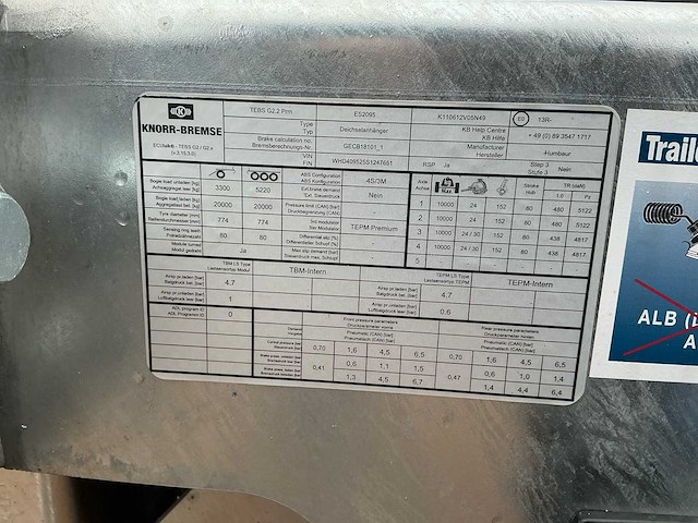 2025 humbaur htd40 dieplader - afbeelding 20 van  29