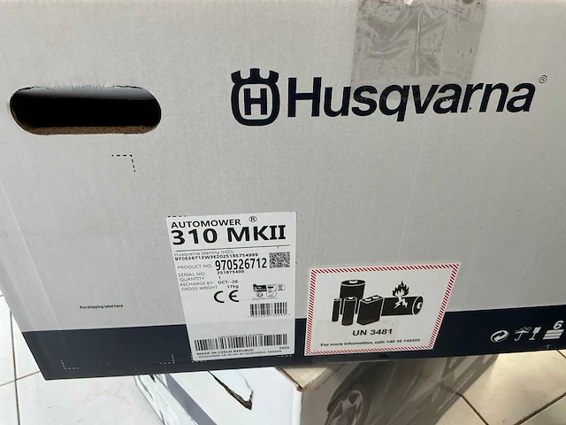 2025 husqvarna 310robot grasmaaier 1000m2 - afbeelding 4 van  5