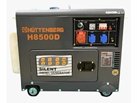 2025 huttenberg h8500d stroomgenerator - afbeelding 1 van  4