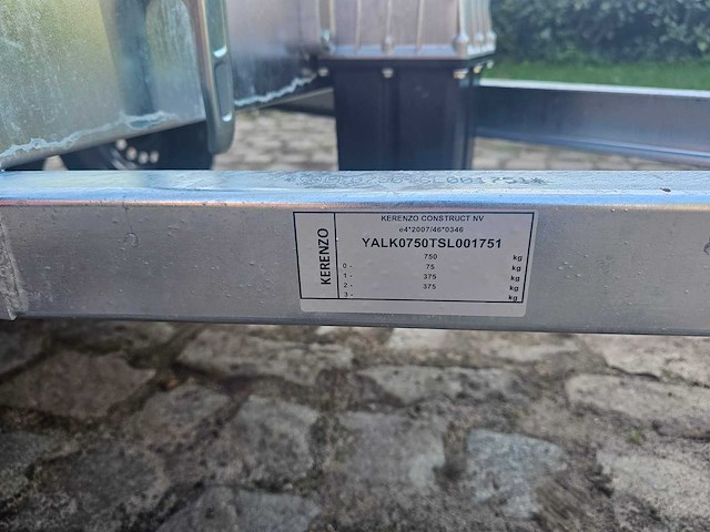 2025 kerenzo ongeremde kipper aanhangwagen - afbeelding 2 van  14