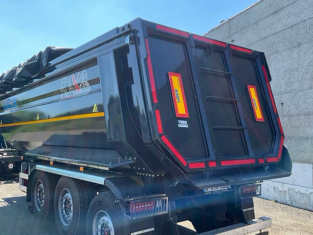2025 lider ldr3t zwarte hydraulische kipper in hardox voor vrachtwagen - afbeelding 20 van  37
