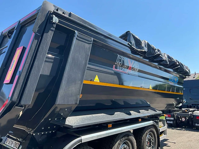 2025 lider ldr3t zwarte hydraulische kipper in hardox voor vrachtwagen - afbeelding 25 van  37