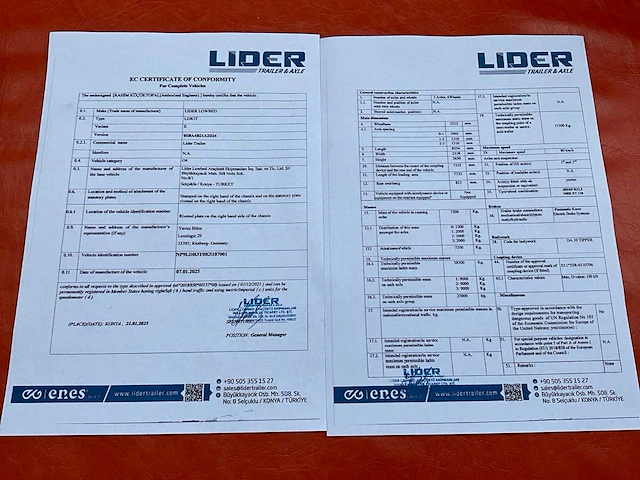 2025 lider ldr3t zwarte hydraulische kipper in hardox voor vrachtwagen - afbeelding 31 van  37
