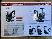 2025 nuoman minigraafmachine 1200kg - zwenkgiek - afbeelding 14 van  21