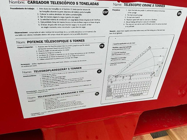 2025 telescopische kraanarm bolzoni auramo 5293649 - afbeelding 2 van  12