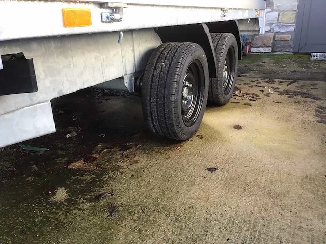 2025 vdm flatbed geremde autoaanhanger - afbeelding 8 van  22