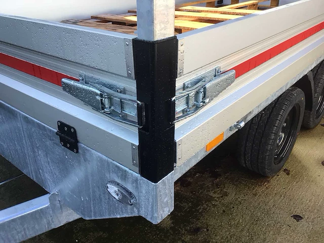 2025 vdm flatbed geremde autoaanhanger - afbeelding 9 van  22