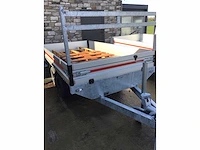 2025 vdm flatbed geremde autoaanhanger - afbeelding 15 van  22
