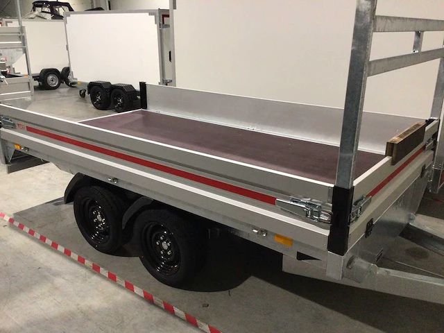 2025 vdm flatbed geremde autoaanhanger - afbeelding 12 van  22