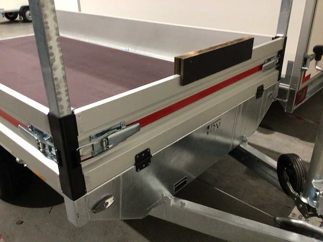 2025 vdm flatbed geremde autoaanhanger - afbeelding 20 van  22