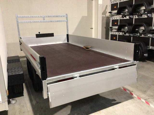 2025 vdm flatbed geremde autoaanhanger - afbeelding 22 van  22