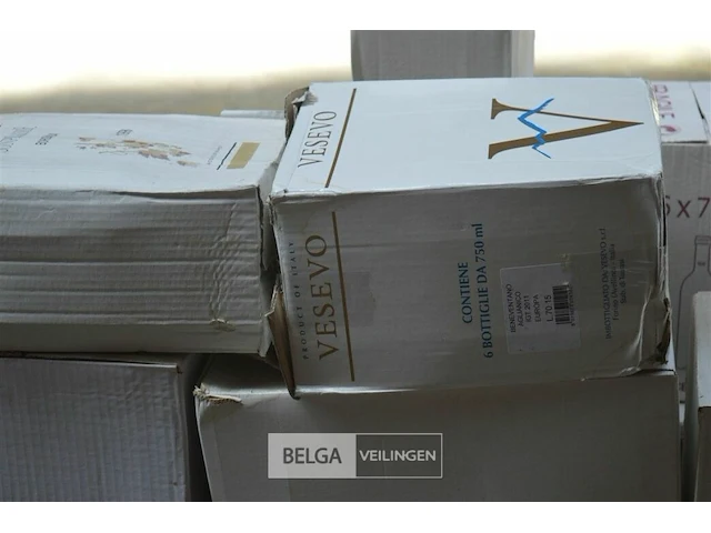 ±206 flessen inhoud pallet div soorten wijnen - afbeelding 5 van  9