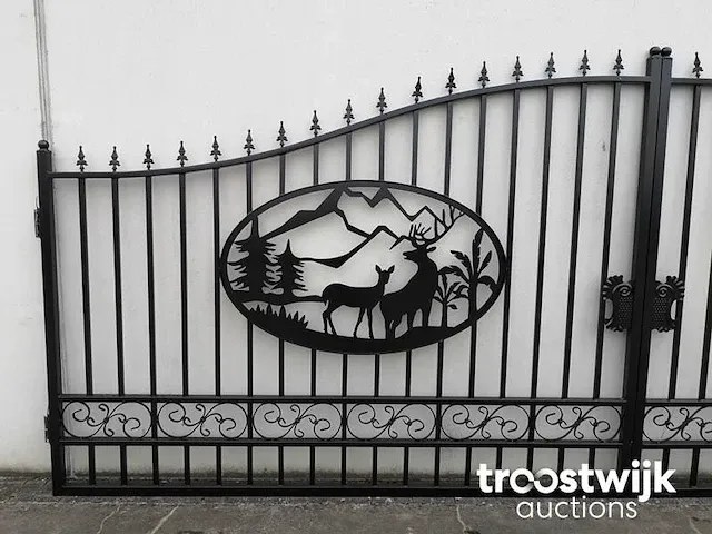 20ft deer design gate - afbeelding 4 van  8