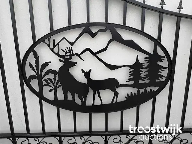 20ft deer design gate - afbeelding 6 van  8