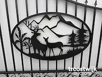 20ft deer design gate - afbeelding 6 van  8