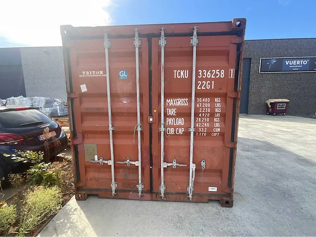 20ft triton zeecontainer - afbeelding 6 van  8