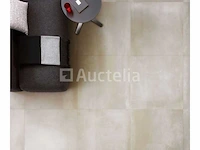 20m² buitentegels, metaline beige 80x80 x20mm gerectificeerd, metaaleffect, nieuw verpakt - afbeelding 3 van  3