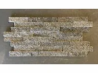 20m2- wall cladding hor 25 flat lava - afbeelding 1 van  1