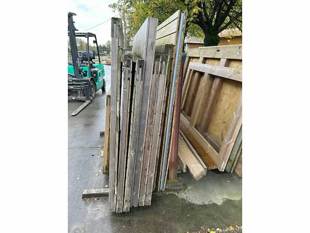 20st grenen geïmpregneerde poorten (verschillende breedtes en hoogtes) - afbeelding 5 van  6