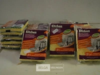 ±20x 2st kitchen schuurspons - afbeelding 1 van  2