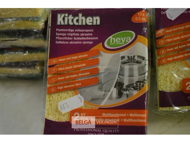 ±20x 2st kitchen schuurspons - afbeelding 2 van  2