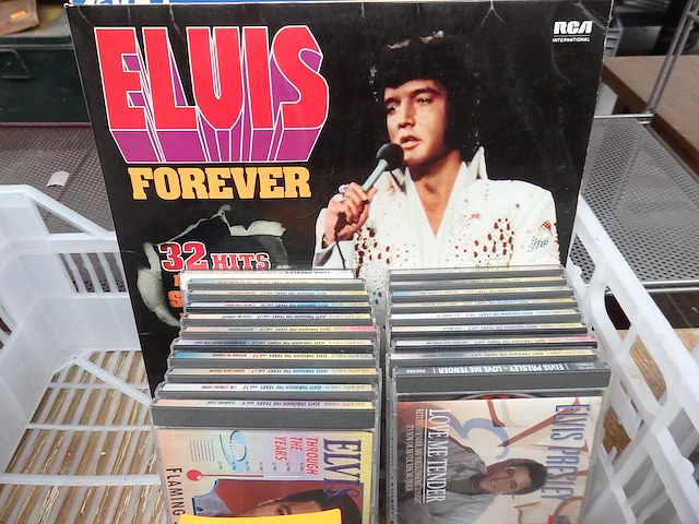 20x cd,s + 10x lp,s elvis - afbeelding 1 van  3