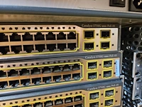 20x cisco catalyst 3750g poe 48p + 2x cisco 2800 series router - afbeelding 3 van  3