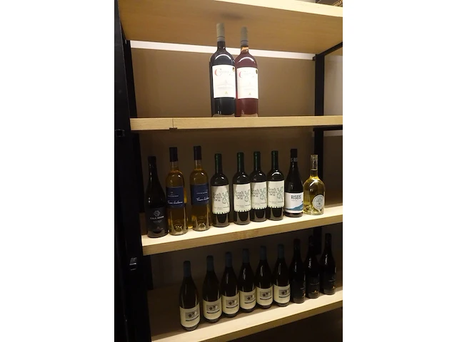 20x fles diverse wijnen - afbeelding 1 van  8