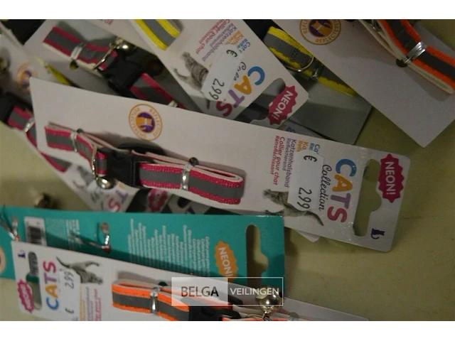 20x halsbandjes met belletje voor kat - afbeelding 4 van  4