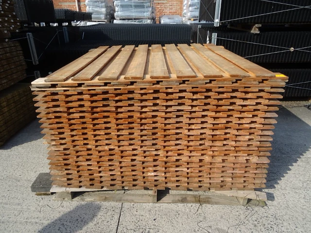 20x houten tuinpaneel - afbeelding 1 van  3