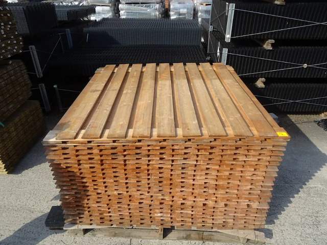20x houten tuinpaneel - afbeelding 2 van  3