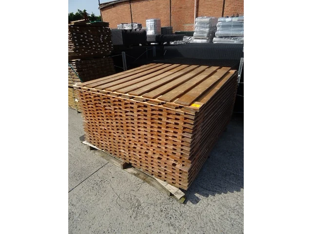 20x houten tuinpaneel - afbeelding 3 van  3